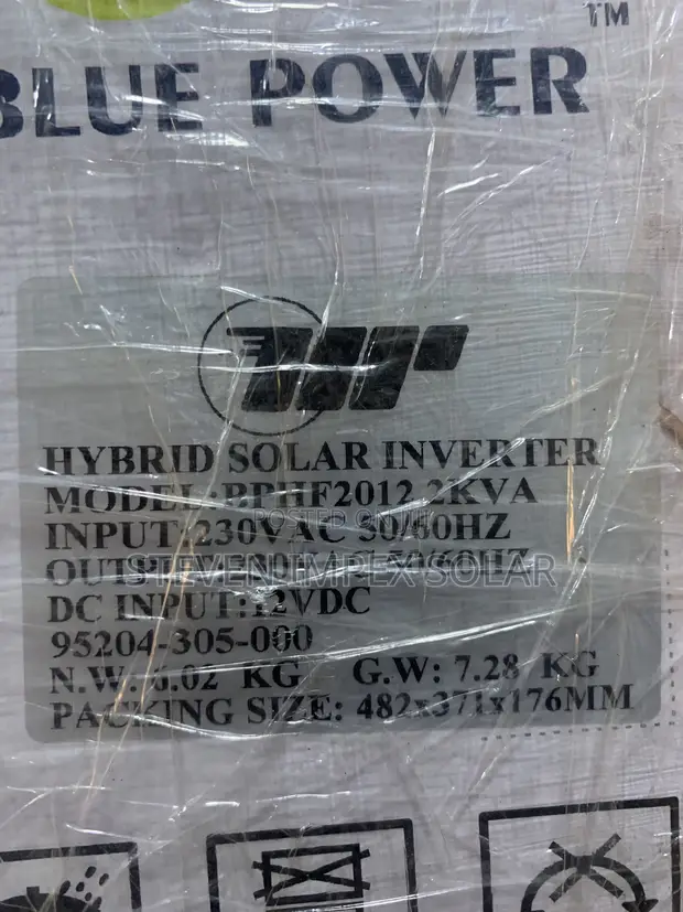 Blue Power Solar Inverter Hybrid 2kva 12v - 1