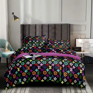4 Pillows with Bedsheet Set - Brand New