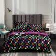 4 Pillows with Bedsheet Set - Brand New - 1