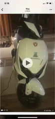 Electric Motorcycle Scooter 2025 White - 3