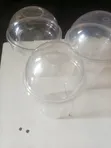 Plastic Disposable Cups with Lids (50-PCS) - 1