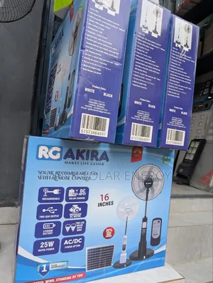 Akira Rechargeable Fan Mai Girman Inch 18 na Asali