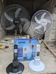 Akira Rechargeable Fan Mai Girman Inch 18 na Asali - 3