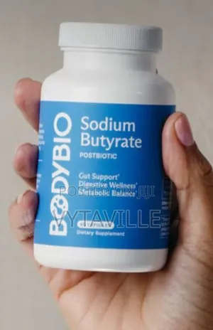 BodyBio Sodium Butyrate Capsules X 60