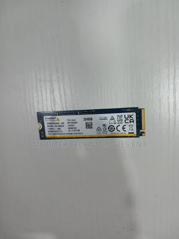2TB Kingston NVMe Gen4 SSD Laptop Drive (7000MB/s) - 1