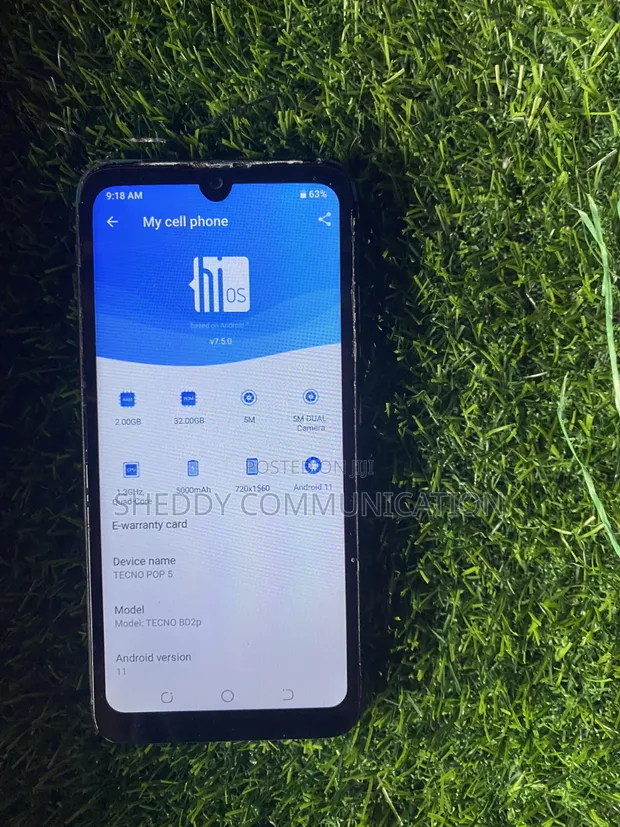 Tecno Pop 5 32GB Green - 1