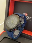Tissot Chronograph Rubber Strap Wrist Watch - 3