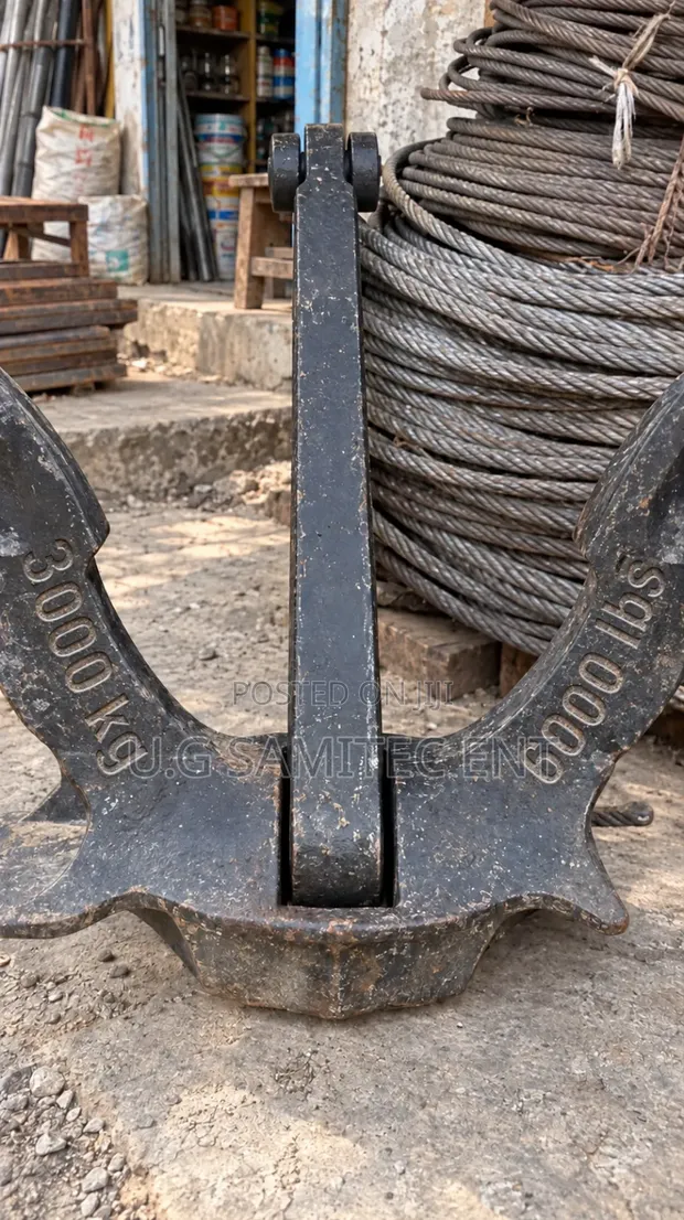 Heavy-Duty Stockless Marine Anchor (All Sizes) - 1
