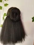 Gashin Mutum Wig - 20 Inch Kinky T-Frontal - 3
