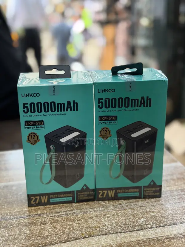 LINCIVIUS 50,000mAh Power Bank - Sabon Abu - 1