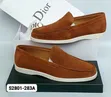Manyan Maza na Dior Leather da Suede Loafers - 2