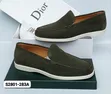 Manyan Maza na Dior Leather da Suede Loafers - 4