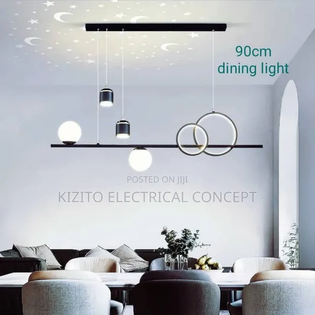 Luxury Dining/Living Room LED Chandelier - Color Changing - 1