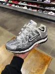 Nike P-6000 Silver Luxury Sneakers - 1