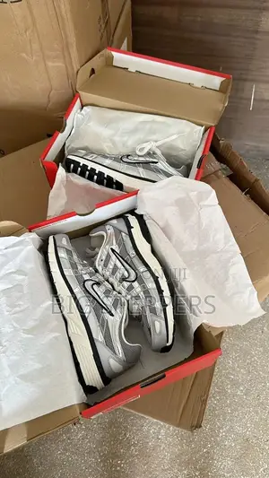Nike P-6000 Silver Luxury Sneakers