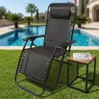 Foldable Outdoor Reclining Lounge Chair - Baki - 1