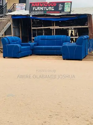 Luxury Blue Sofa Set - Home Interiors