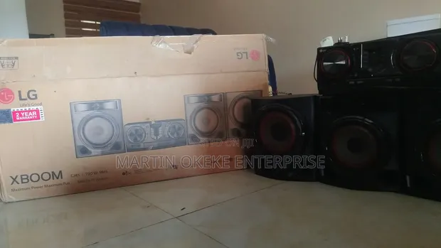 LG Xboom CJ45 720W Wireless Bluetooth Sound System - 1