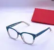 Designer Cat-Eye Dual-Tone Frames - Red/Blue - 2