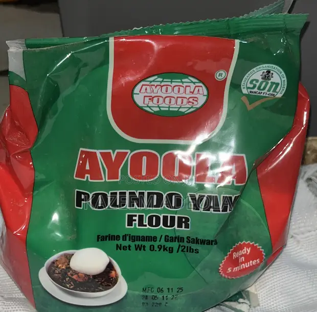 Ayoola Poundo Yam 0.9kg - 1