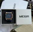Luxury Megir Active Chronograph Leather Watch - 2