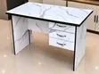 Home Interiors White Meeting Table - Brand New - 3