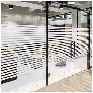 Aluminium Framed Office Glass Partition Installation