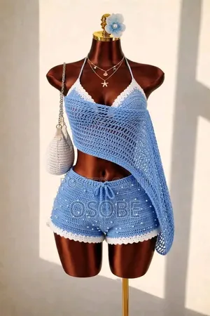 Crochet With Lizzy Yellow Bodycon Dress