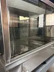 Used Stainless Steel Food Warmer with Sneeze Guard - 3