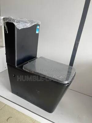 Master Brand Black Toilet Seat