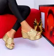 Next Women's Black Wedge Shoes - 3
