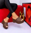 Next Women's Black Wedge Shoes - 4