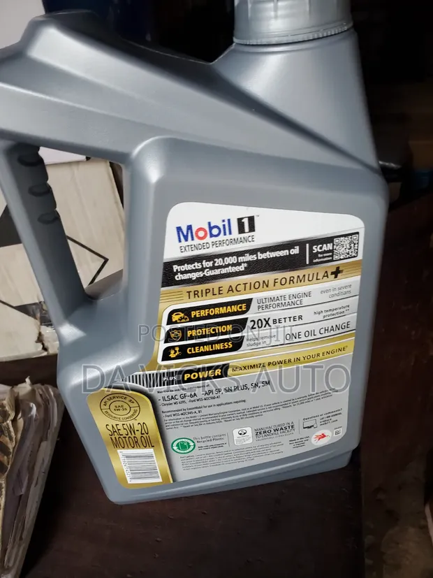 Mobil 1 5L 5W-20 Engine Oil - 1