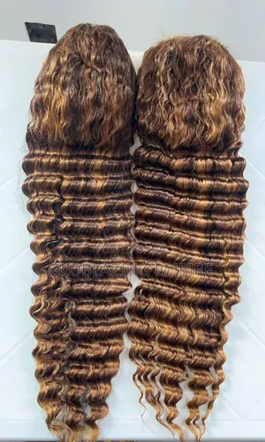 30 Inches Luxury Deep Wave Gashar Gashi Na Gaskiya