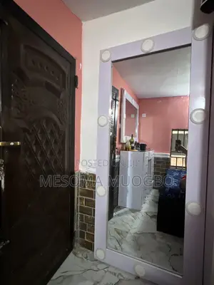 Vanity Table and Mirror Set