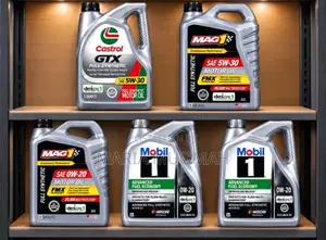 Original Engine Oil: Mobile1, MAG1, Castrol from USA