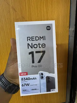 New Xiaomi Redmi Note 17 Pro 256GB Black