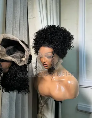 20" SDD Swiss Lace 360 Pixie Curl Wig