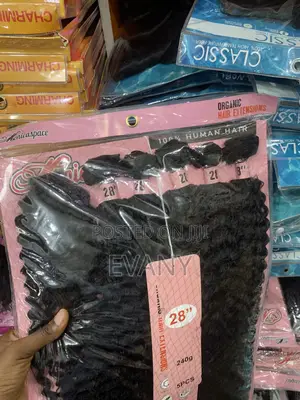 Ion Ponytail Extensions - Curly Human Hair