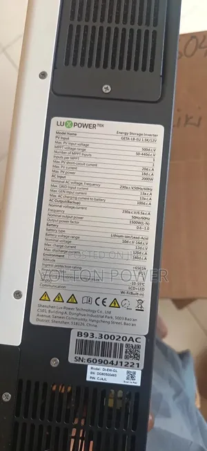 LuxPowertek 3.6kva/24v Hybrid Inverter