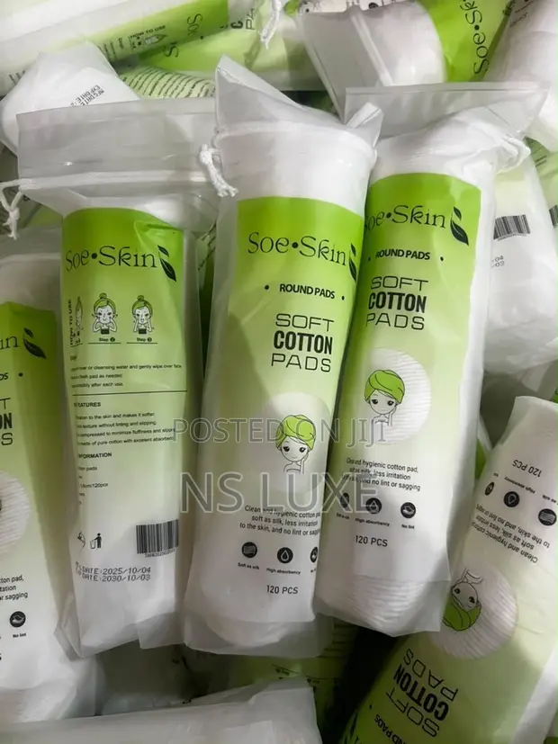 Soft Cotton Pads - 12pc - 1