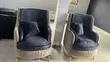 Home Interiors Sofa Set Mai Zama 7 - Zinariya & Navy Blue - 3