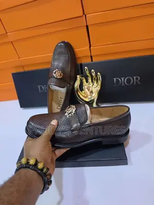 Dior Men's Original Quality Leather Loafers