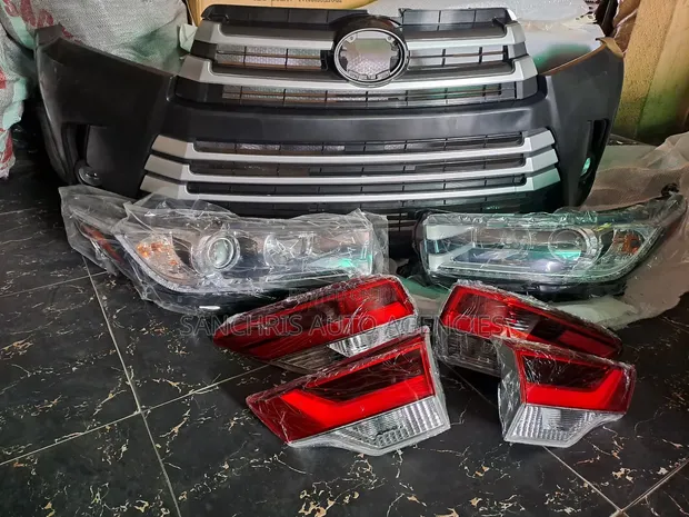 Toyota Highlander 2018 Complete Body Kit - 1