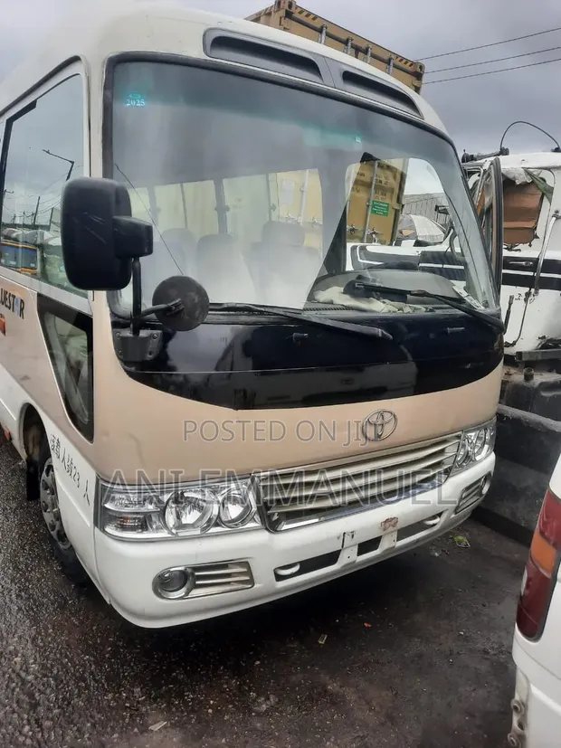 Toyota Coaster Bus 2008 - Brown - 1