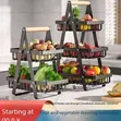 Storage Basket for Onions, Potatoes, Fruits - 2