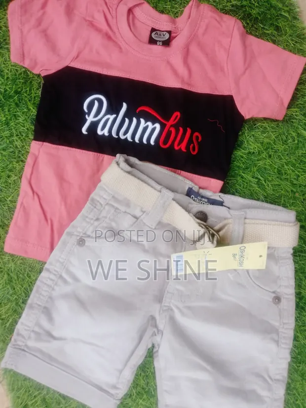 Boys' Cotton Round Neck T-Shirts - 1