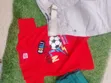 T-Shirt Na Yara Na Katani Mai Wuyan Zagaye - 4