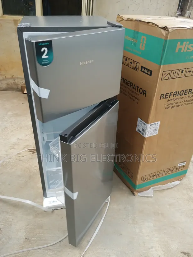 Hisense REF172DR 124L Top Freezer Double Door Fridge - 1