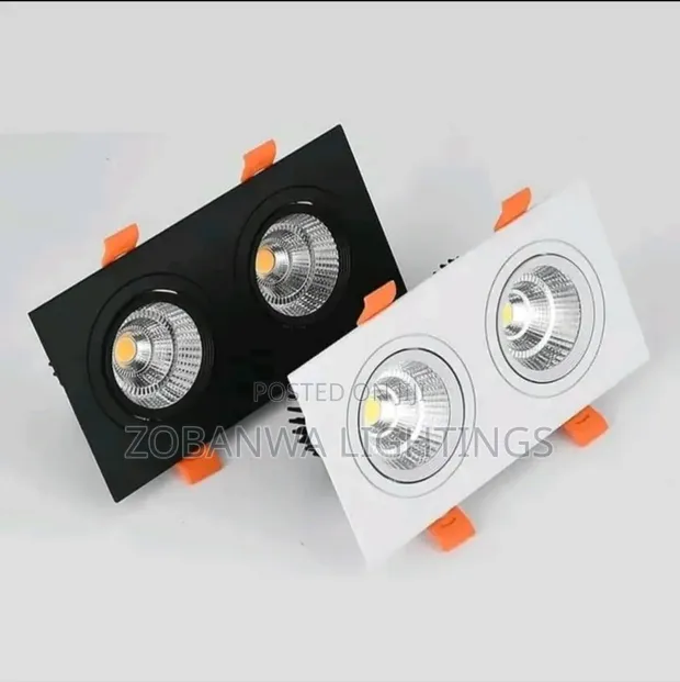 Epistar Chip Double Head Dimmable LED Downlights - 1